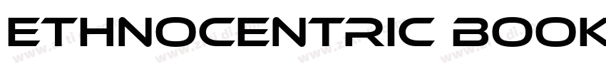 Ethnocentric Book It字体转换